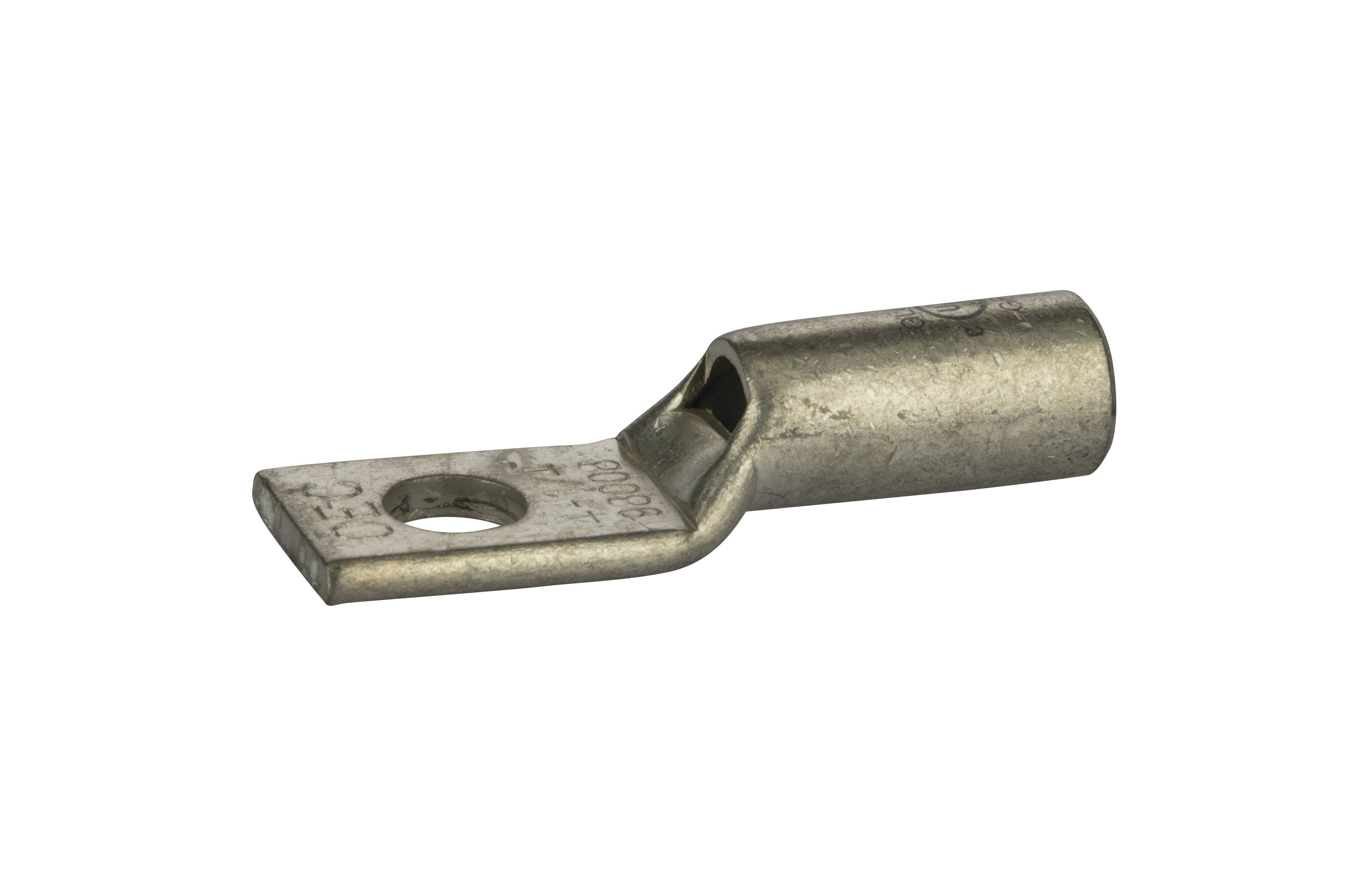 GL414 - Copper Gray Compression Short Lug, 4 AWG, 1/4” Mount