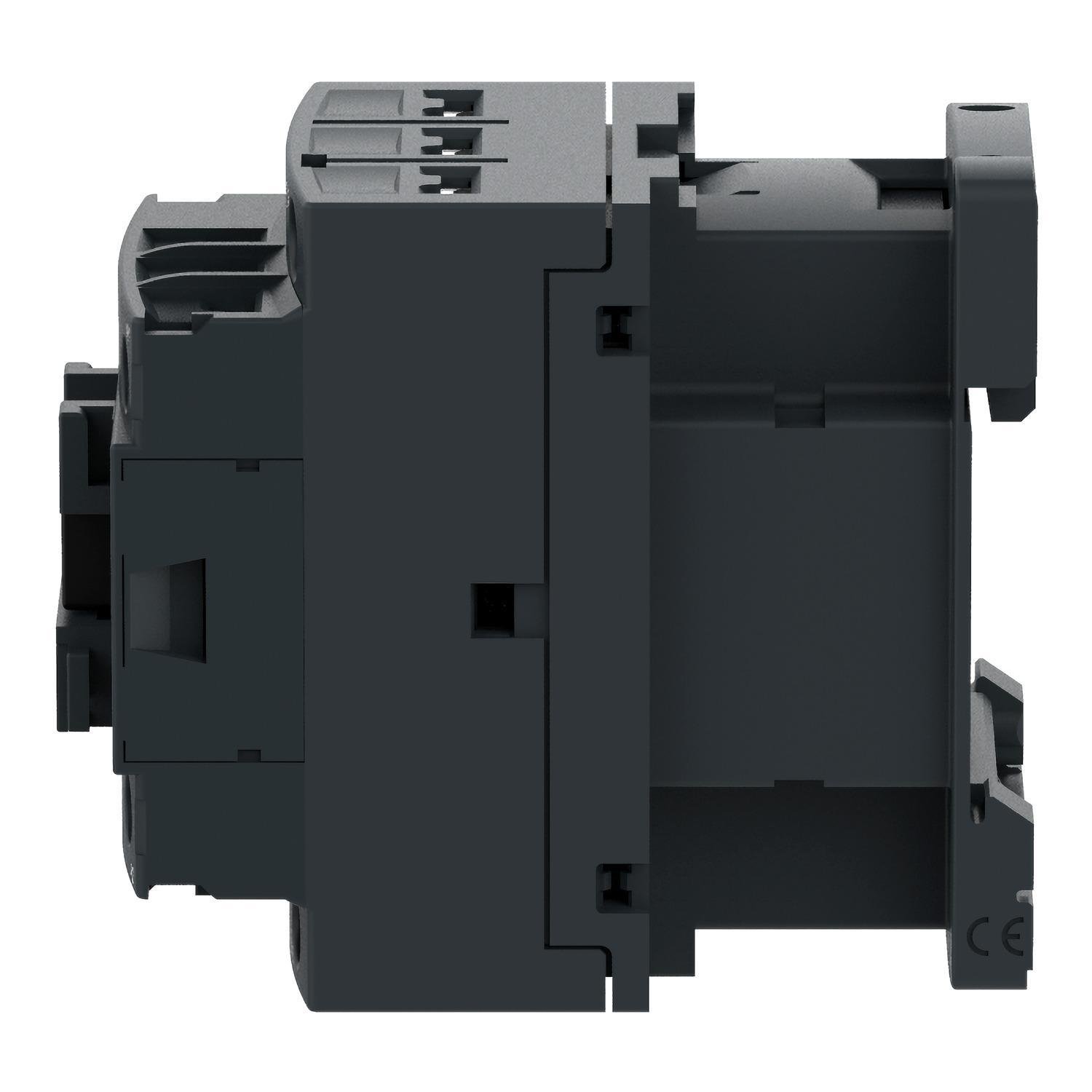 Picture of DPE09B7 - IEC contactor,Easy TeSys DPE,nonreversing,9A,3P,3HP at 480V AC,24V 50/60Hz coil