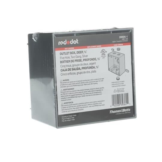 Picture of 2IHD5-1 - Device Boxes, Covers & Accessories