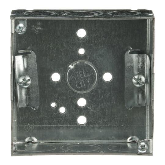 52151 N - 4" Square 1-1/2"D Non Metallic Cable Box