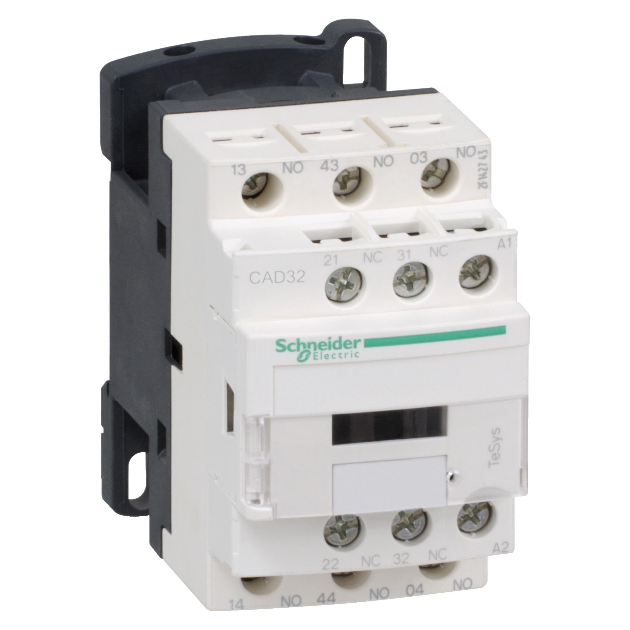 Picture of CAD32U7 - TeSys Deca control relay - 3 NO + 2 NC - 
