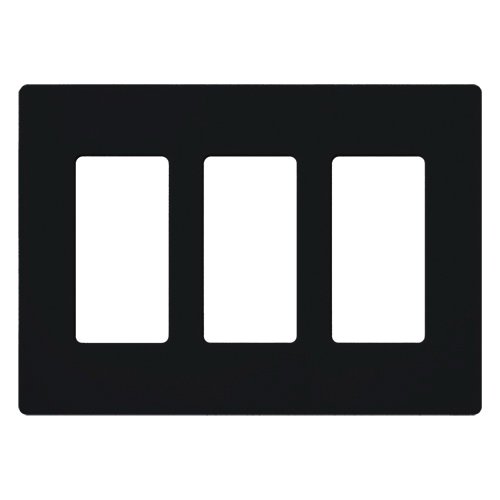 SC-3-MN - SATIN COLOR 3-GANG WALLPLATE MIDNIGHT
