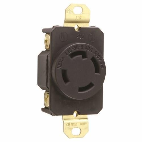 L1630-R - 30A NEMA L1630 Single Receptacle