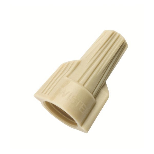 IDE 30-641J, Twister Wire Connector Model 341 Tan, 500/Jar