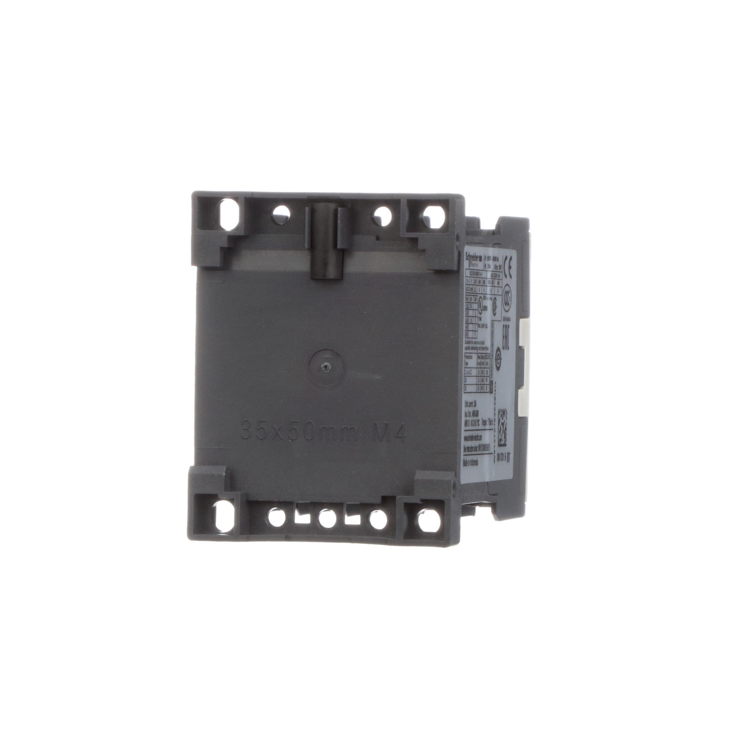 Picture of Contactor, TeSys K, 3P, AC-3, lt or eq to 440V 9A, 1 NO aux., 24VAC coil