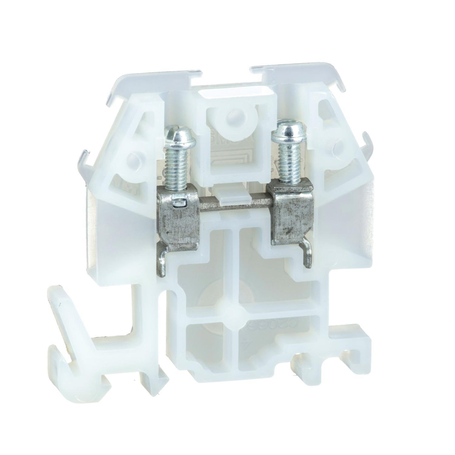 9080GM6 - Terminal block, Linergy, box lug connector, natural colored block, 30A, 600V