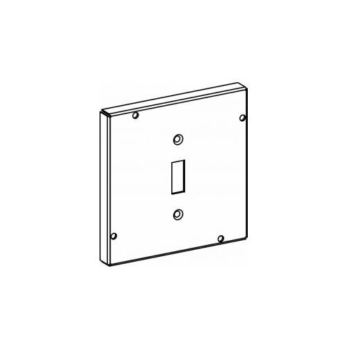 5501 - RAISED 1/2", 4-11/16" SQUARE (5S) TOGGLE SWITCH INDUSTRIAL COVER