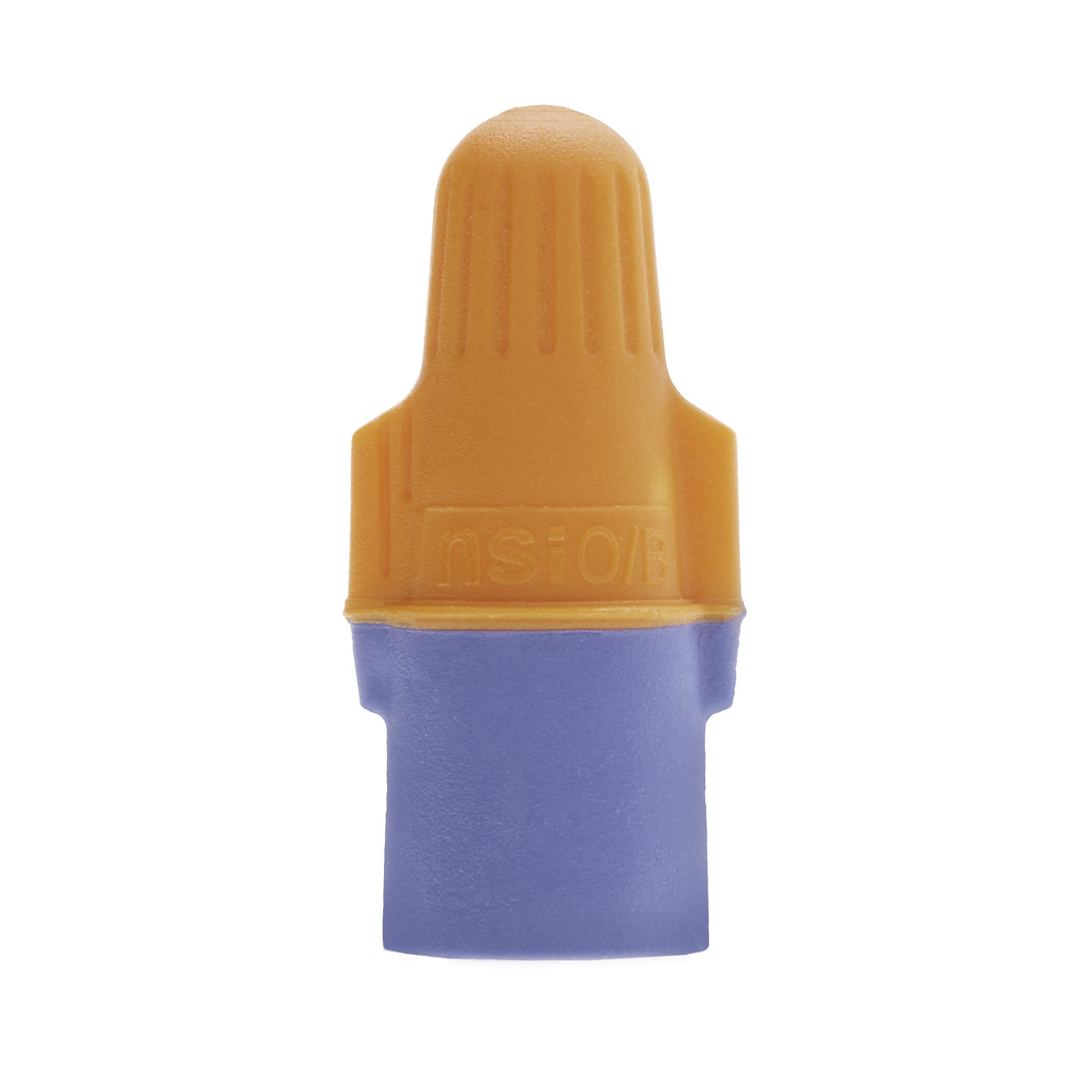 Picture of TM-OB-500J - Premium Wire Connectors in Orange & Blue rated for 22-12 AWG |500 Pack