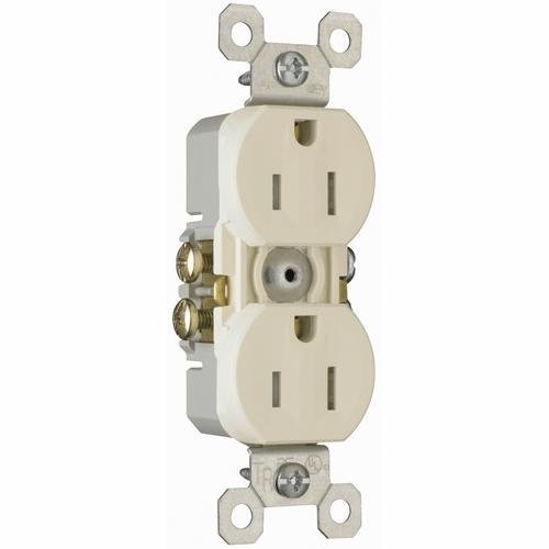 3232-TRLA - Trademaster® 15A 125V Tamper-Resistant Duplex Receptacle, Light Almond