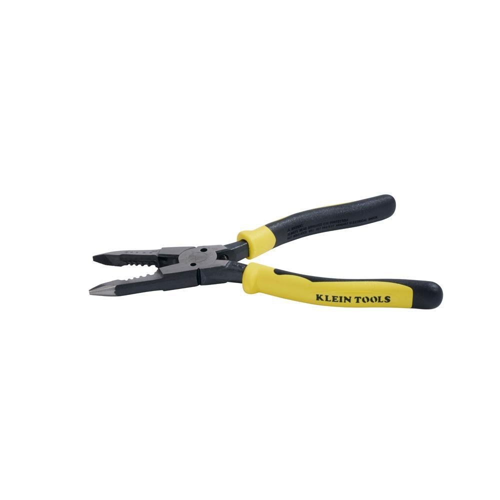 Picture of J206-8C - Pliers, All-Purpose Needle Nose, Spring Loaded, Cuts, Strips, 8.5-Inch