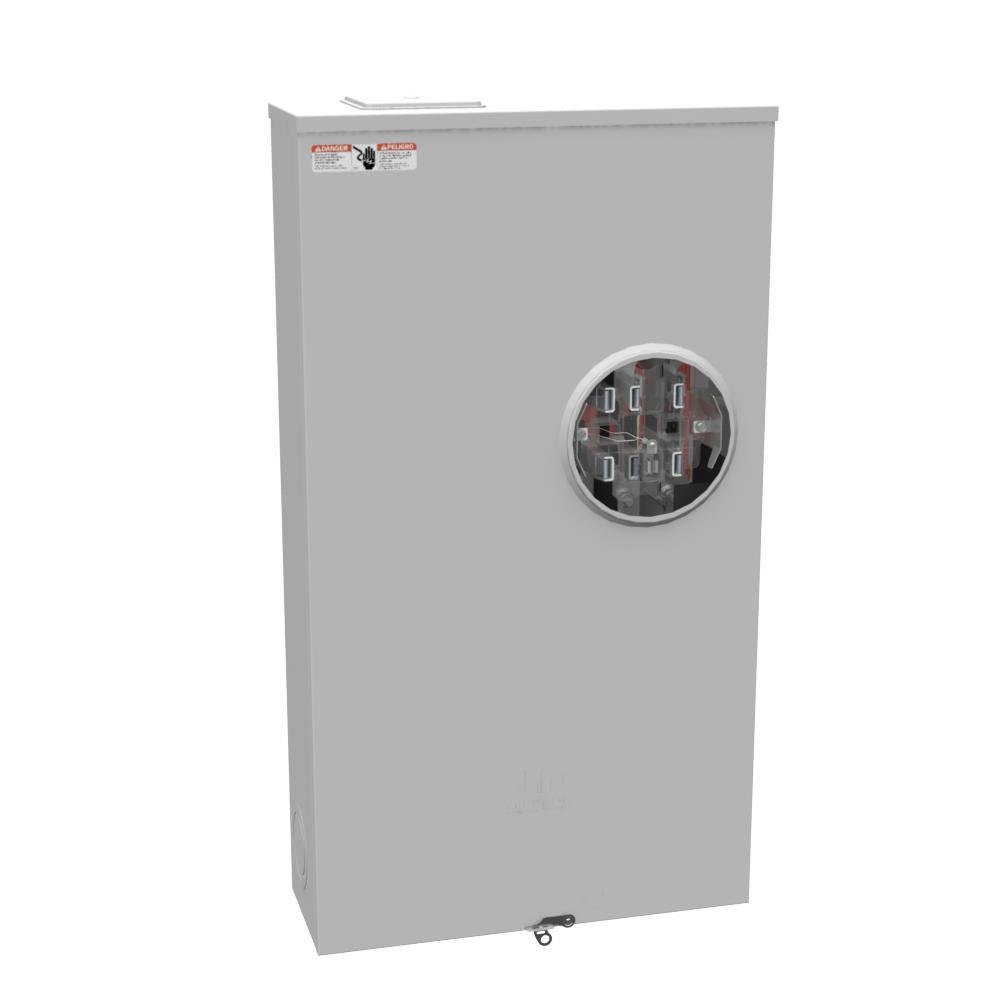 Picture of U2594-X - 7 Terminal Ringless Large Closing Plate Lever Bypass Side Bussed Large Enclosure