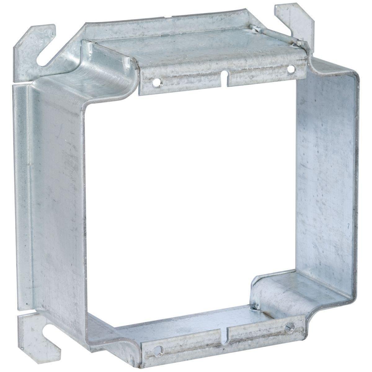 Picture of 796 - 4 in. Square Cover, 2-Device, 2 in. Raised, Welded