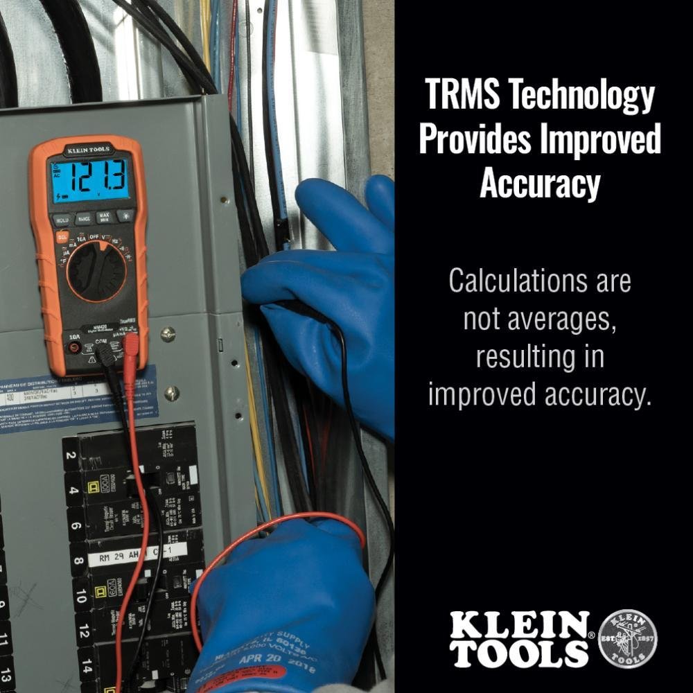 Picture of MM420 - Digital Multimeter, TRMS Auto-Ranging, 600V, Temp