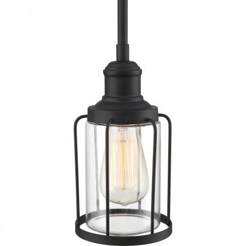 Picture of LUD1505EK - Ludlow Mini pendant 1 light earth black