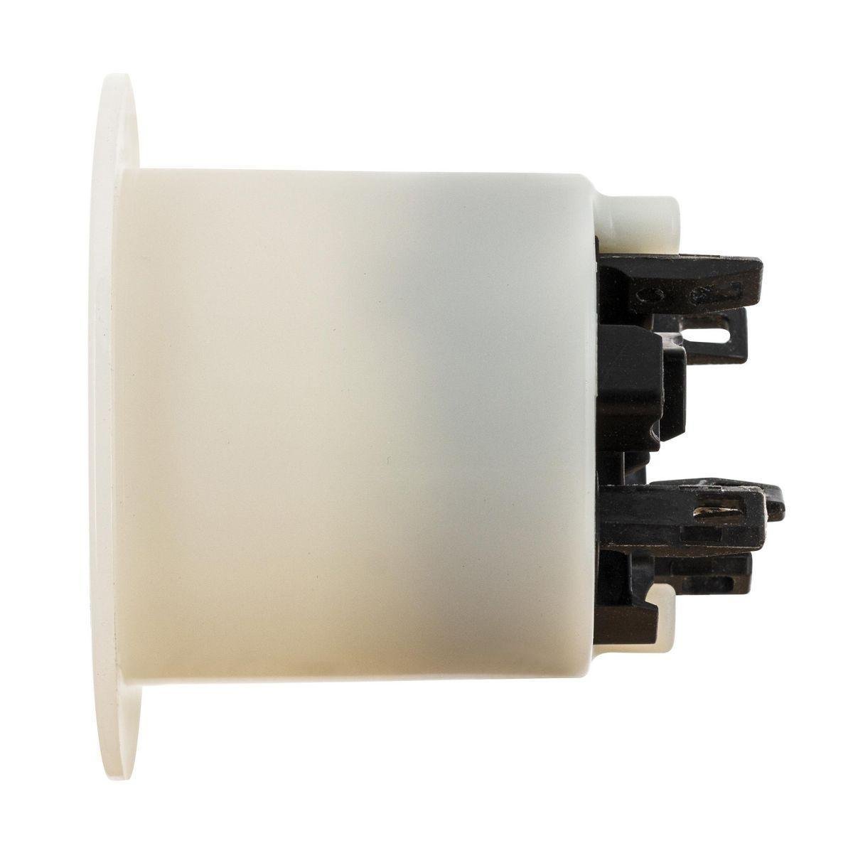 Picture of HBL2815ST - Locking Devices, EdgeConnect™ Twist-Lock®, Industrial, Insulgrip® Flanged Inlet, 30A 3-Phase Wye 120/208V AC, 4-Pole 5-Wire Grounding, L21-30P, Spring Terminal, White.