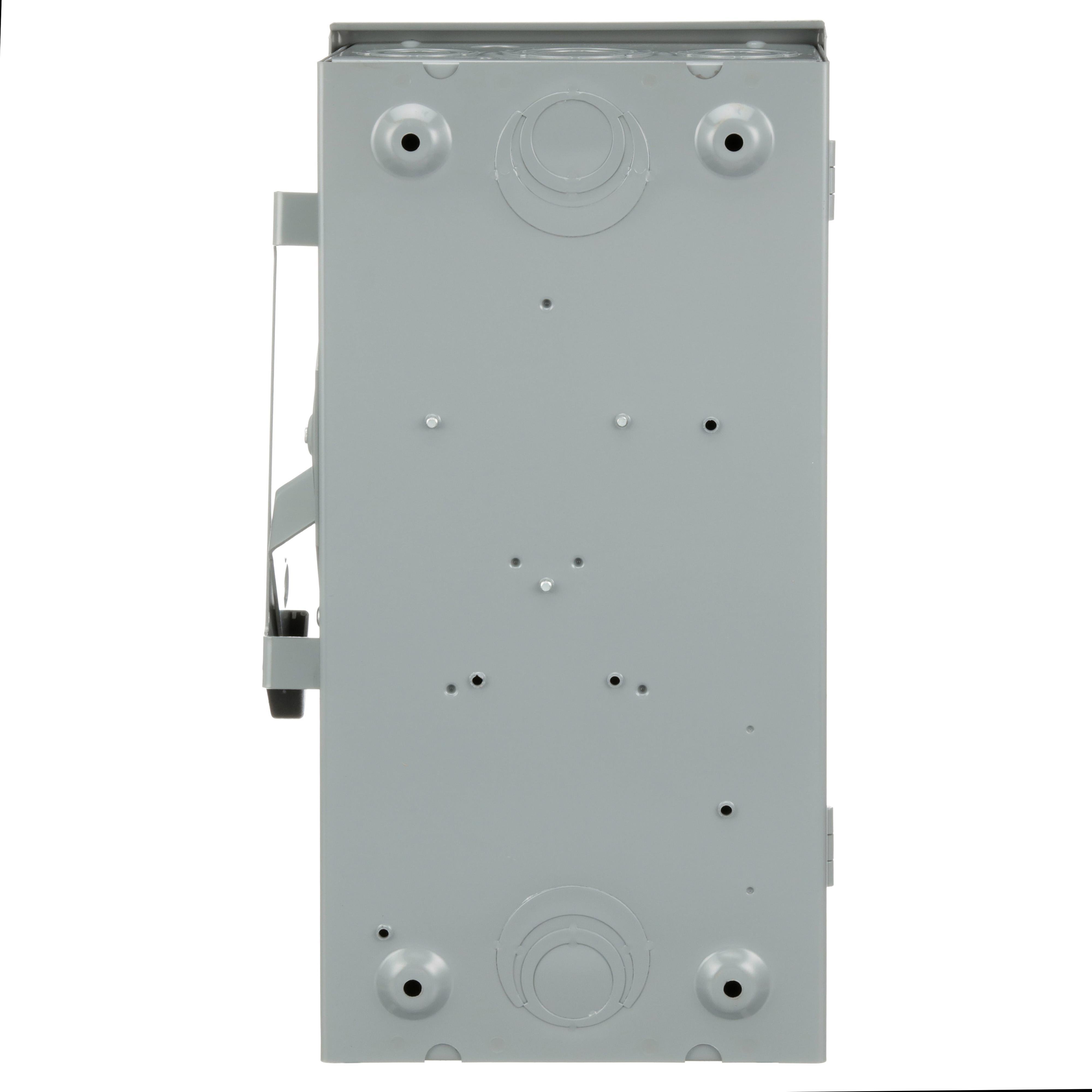 Picture of DU323 - Safety switch, general duty, non fusible, 100A, 3 pole, 30hp, 240VAC, NEMA 1