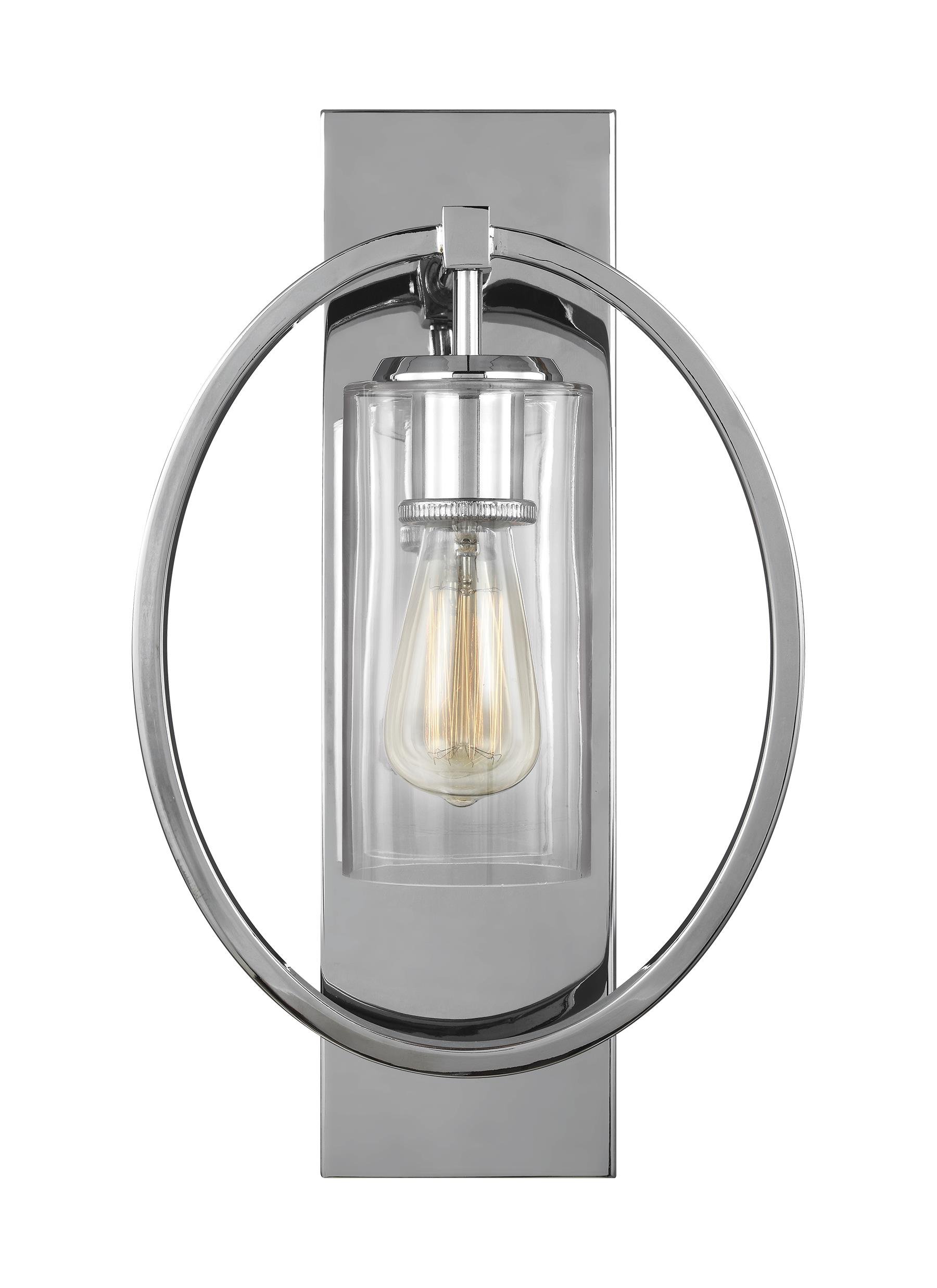 WB1846CH - Marlena Large Sconce Chrome