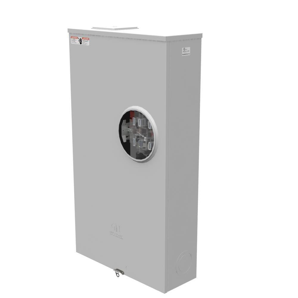 Picture of U2594-X - 7 Terminal Ringless Large Closing Plate Lever Bypass Side Bussed Large Enclosure