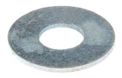 USS12J - USS Flat Washer, 1/2 Inch, Steel, Zinc P