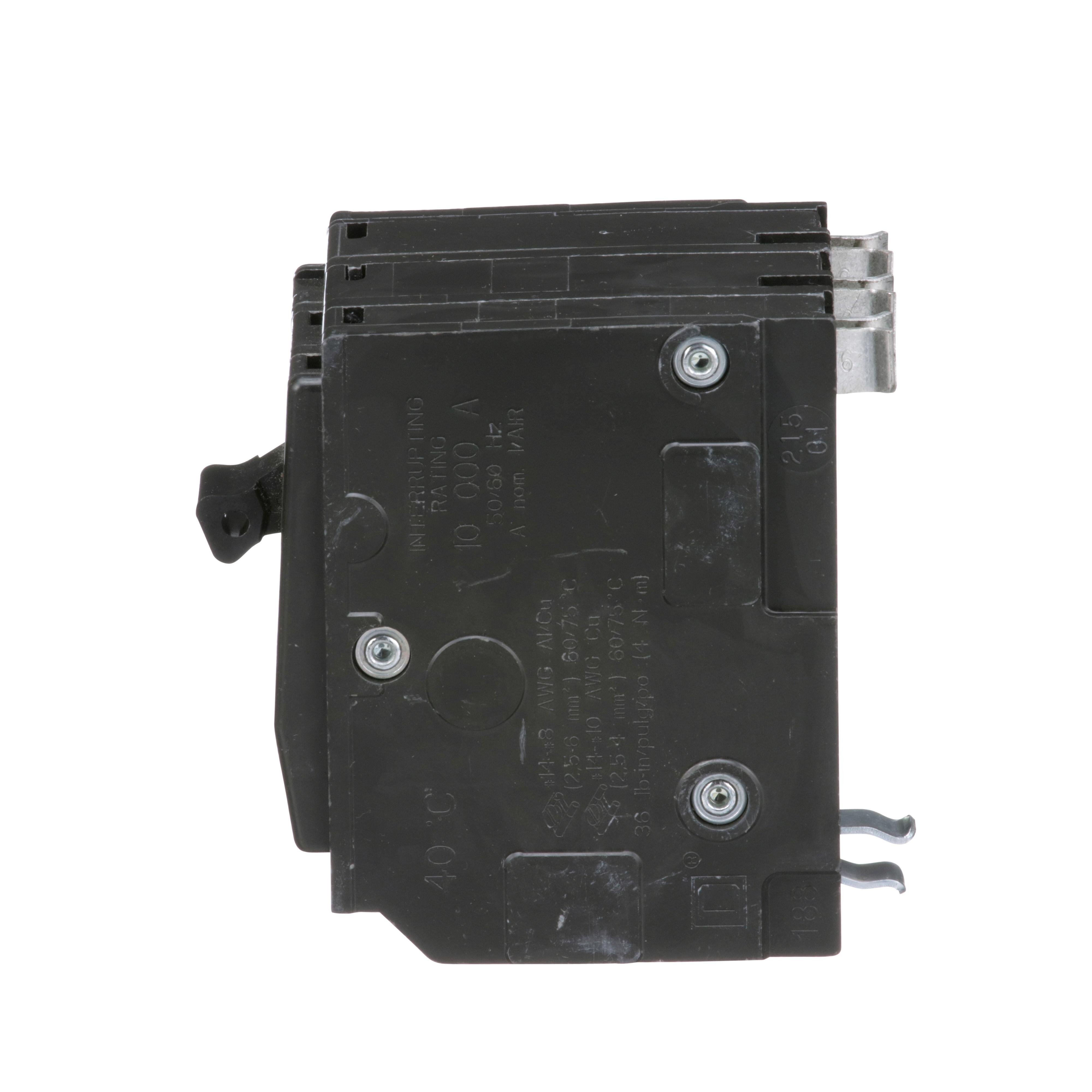 Picture of QO330 - Mini circuit breaker, QO, 30A, 3 pole, 120/240VAC, 10kA, plug in