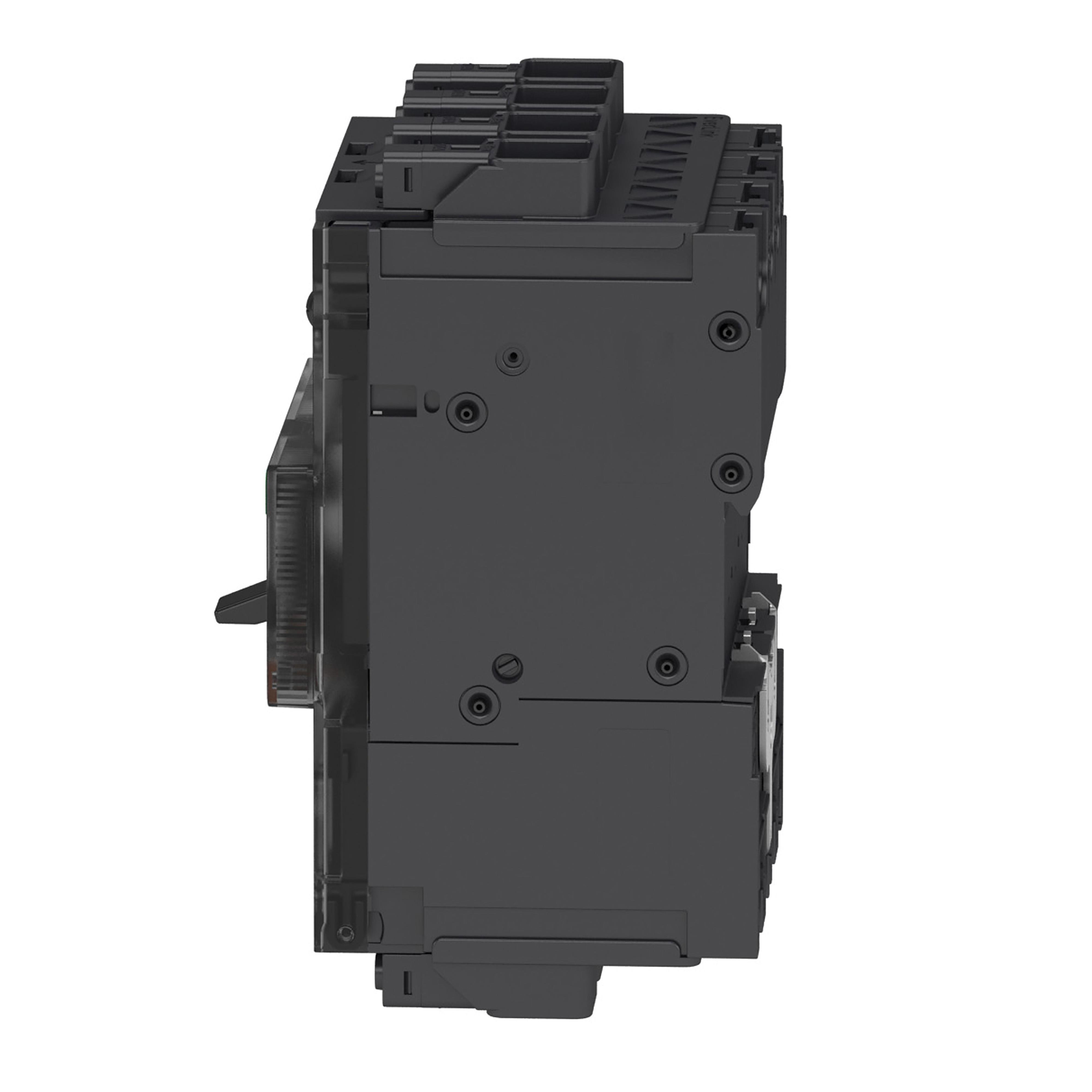 Picture of BDL46030 - Circuit breaker, PowerPacT B, 30A, 4 pole, 600Y/347VAC, 14kA, lugs, thermal magnetic, 80%