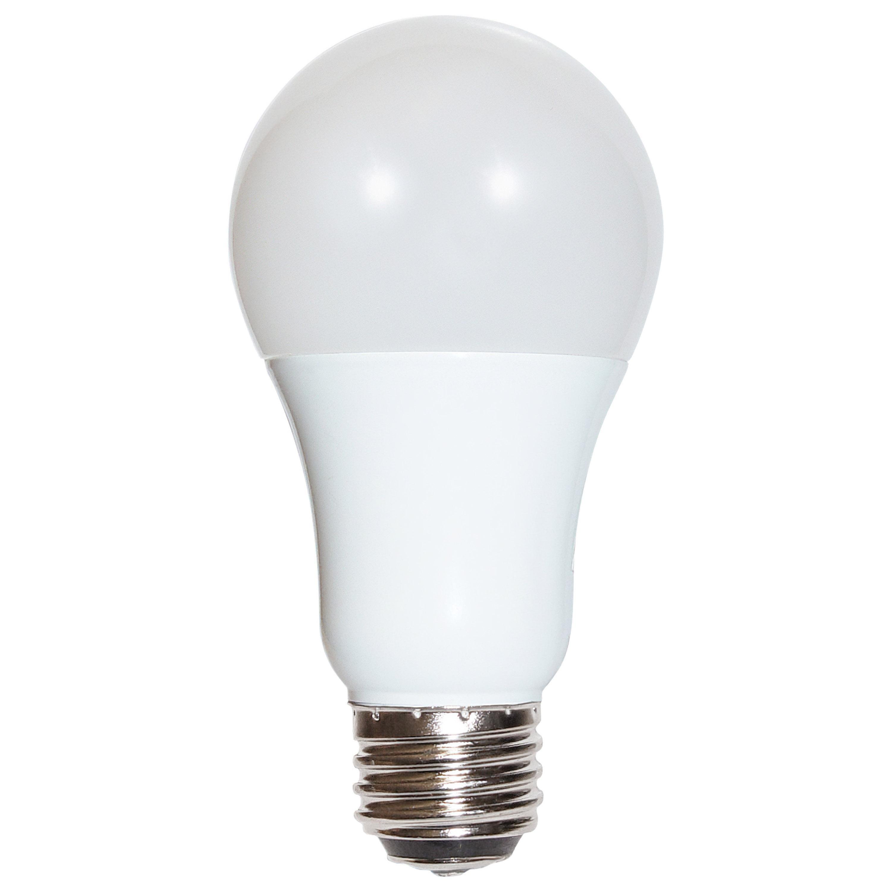 S9316 - 3 Watt/9 Watt/12 Watt - A19 LED - 3-way - Frosted - 2700K - Medium base - 220 deg. Beam Angle - 120 Volt