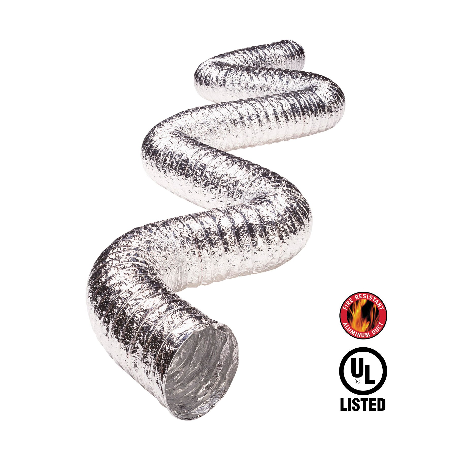 FUL0625 - 6 Inch X 25 Feet Flexible Aluminum Foil Duct
