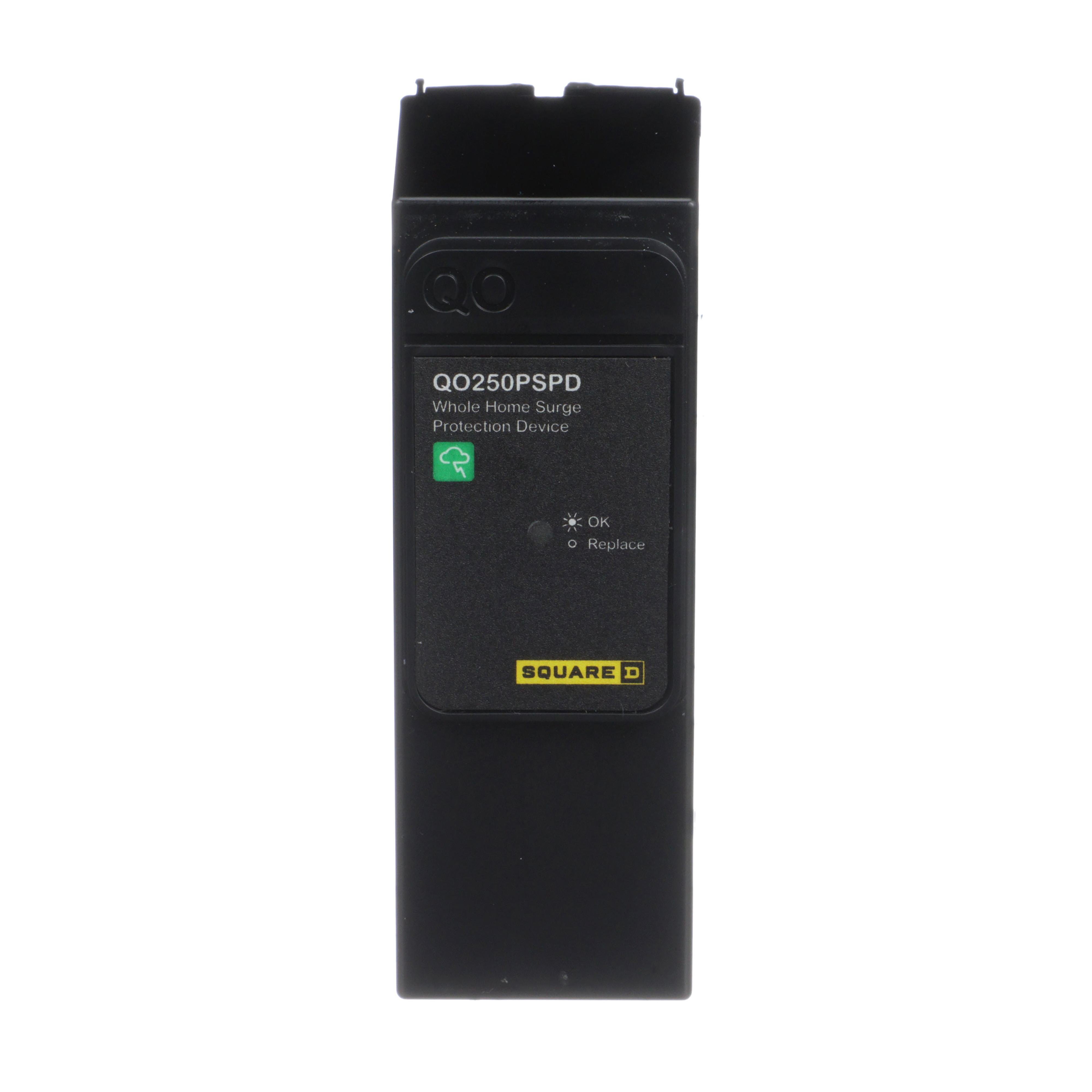 Picture of QO250PSPD - Surge protection device, QO, whole home, 50kA, 120/240 VAC, 1 phase, 3 wire, SPD type 1
