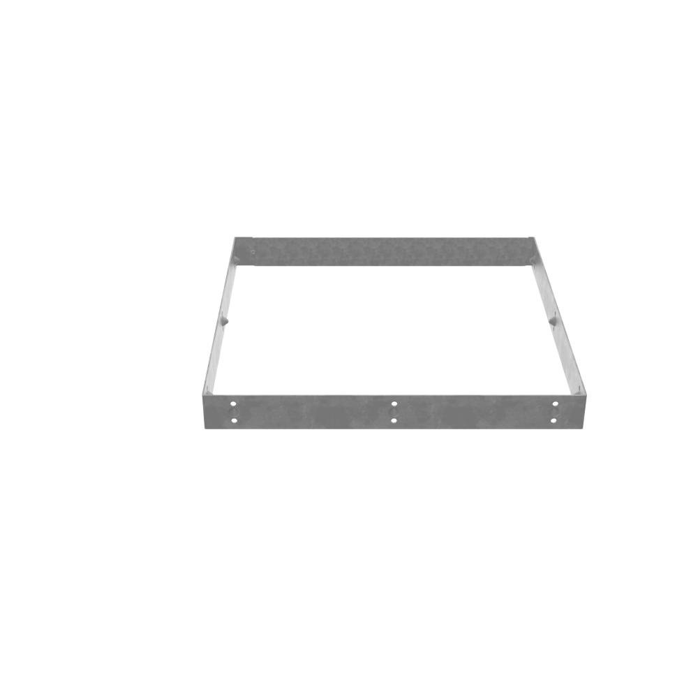 Picture of 1212GC - Wireway Connector Non UL Listed 12x12 Wireway Hinge And Screw Cover ANSI 61 Gray Steel