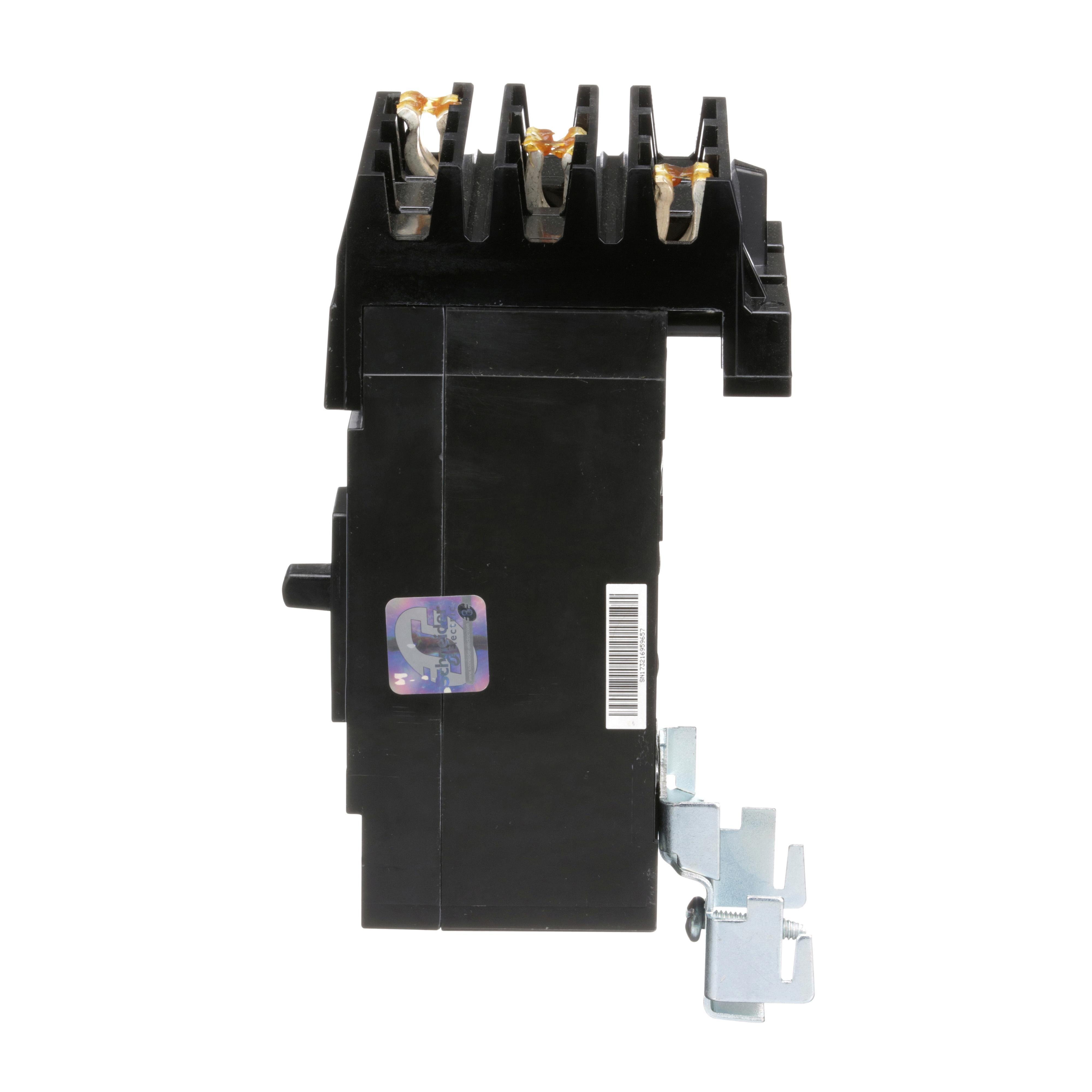 Picture of QBA32225 - Circuit breaker, PowerPacT Q, 225A, 3 pole, 240VAC, 10kA, I-Line, thermal magnetic, 80%, ABC