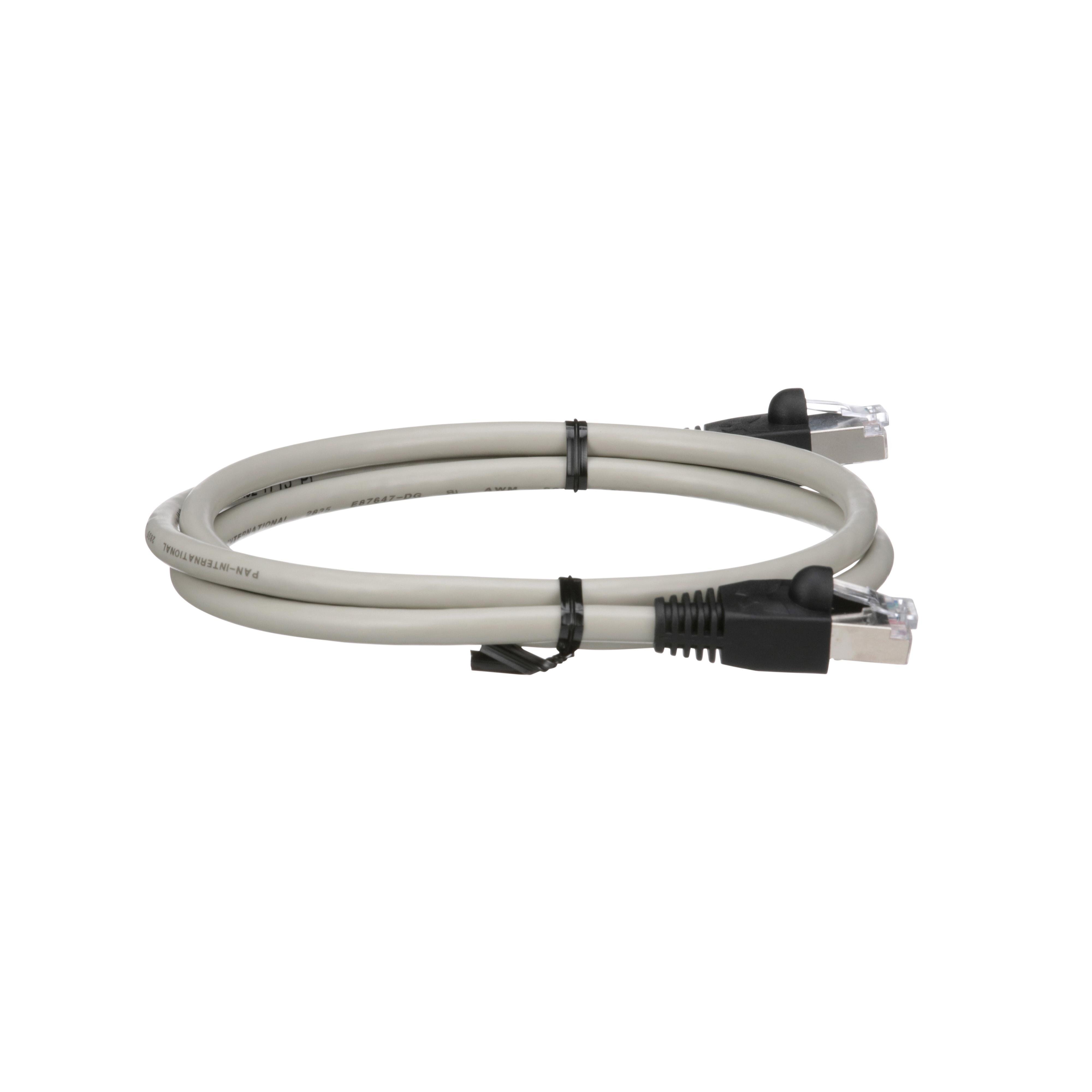 Picture of VW3A1104R10 - remote cable, Altivar, for graphic display terminal, 1 meter