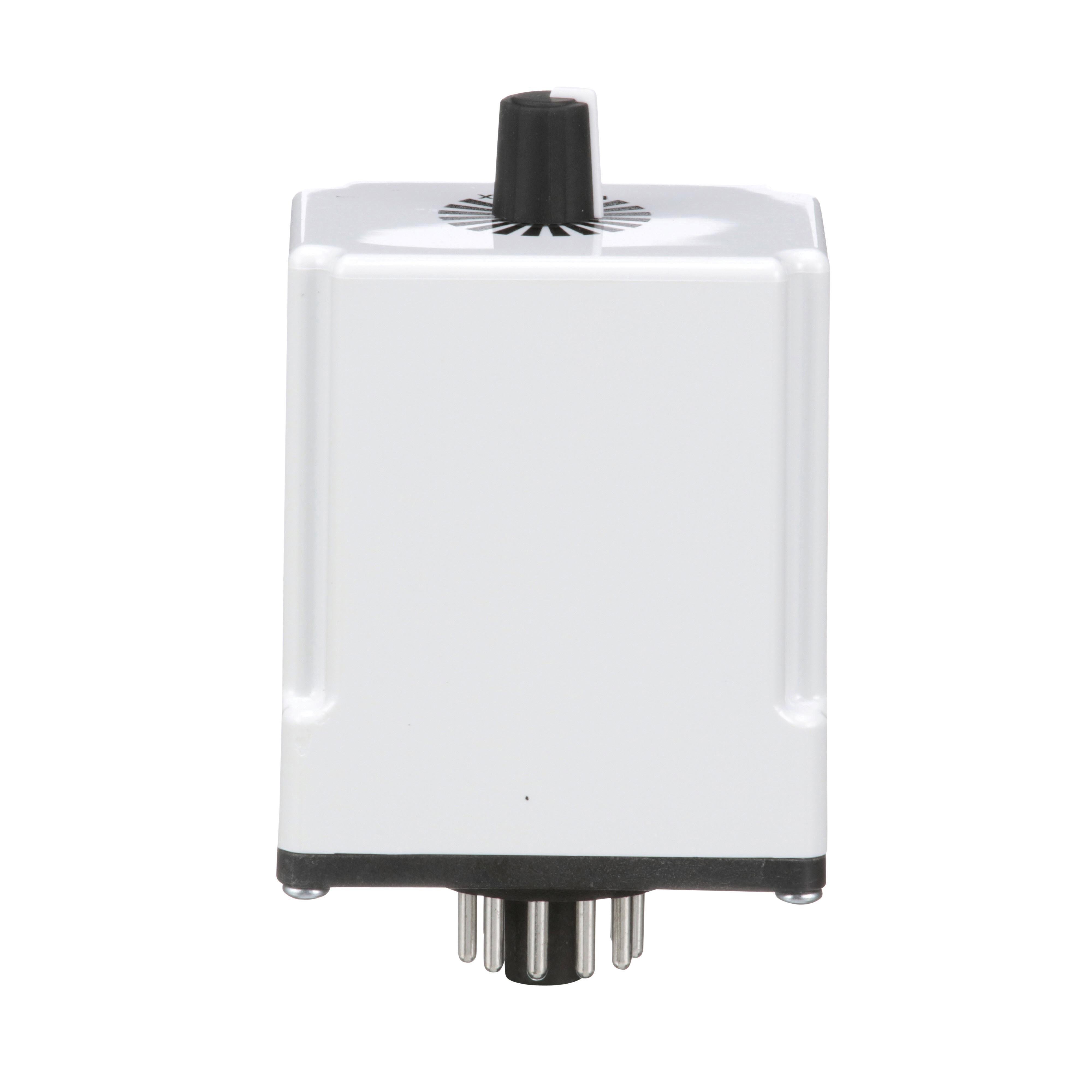 Picture of 9050JCK27V20 - Timer, Harmony 9050 JCK, off delay, adjustable time, 0.3 to 30 minutes, 10A, 240V AC, 120V AC/110V DC