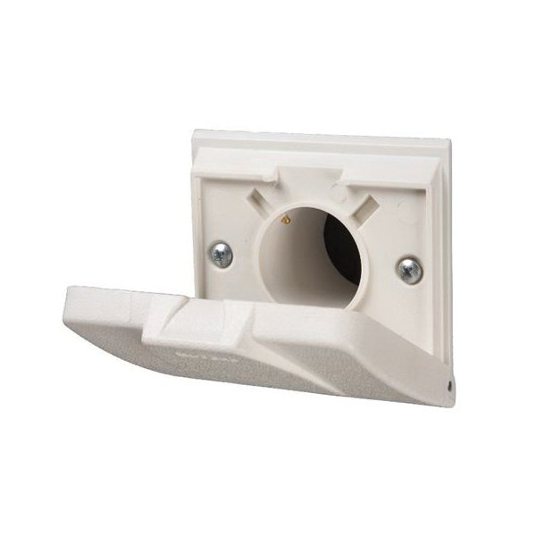 Picture of 360W - Standard Inlet, 3-3/4w x 3h x 5/8d in White