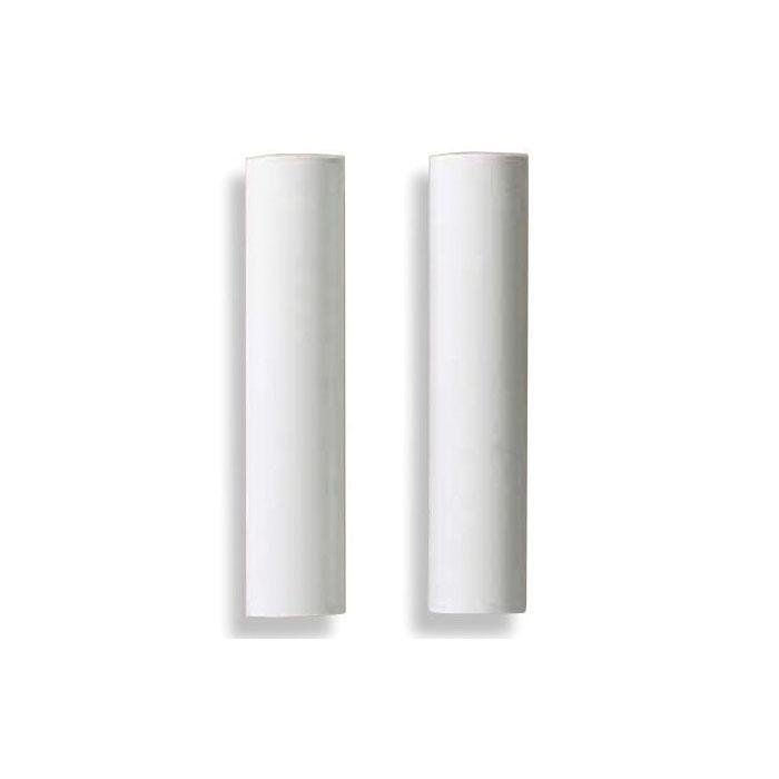 Picture of S70-370 - 2 Plastic Candle Covers, White Plastic, 4" Height