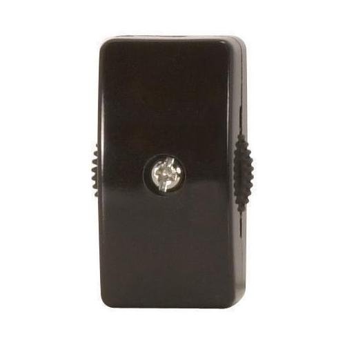 90/574 - On-Off Cord Switch For 18/2 SPT-2 - 6A-125V, 3A-250V, 3A-120V, 3A-125V - Brown Finish