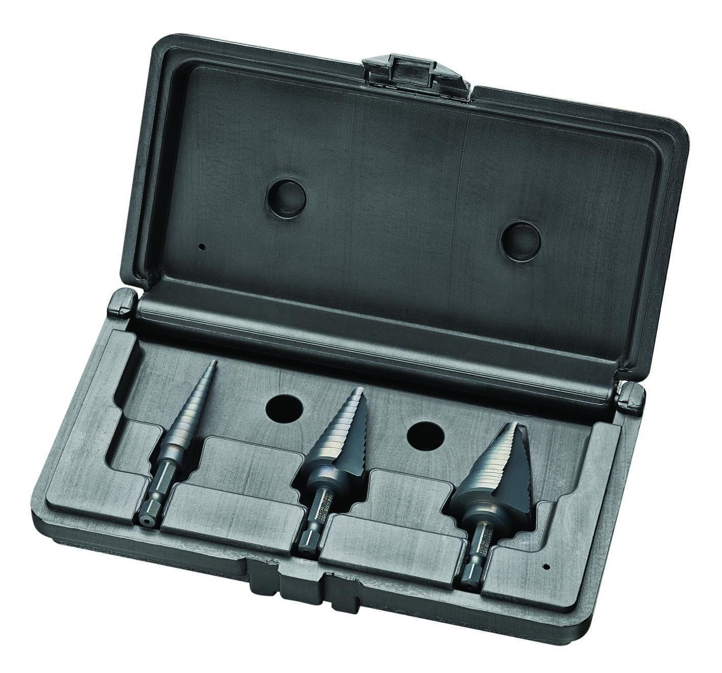 35-524 - Quick Change Step Drill Bit Kit, 3-Piece