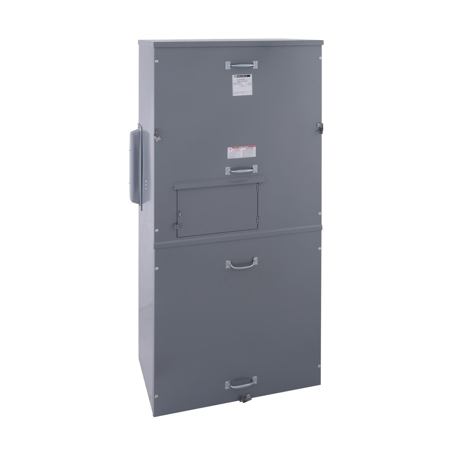EZM11600GCBC - Main circuit breaker unit, EZ Meter-Pak, 1600A, 120/240VAC, 1ph/3W, 1200A bus, 65kA, OH/UG, Type 3R