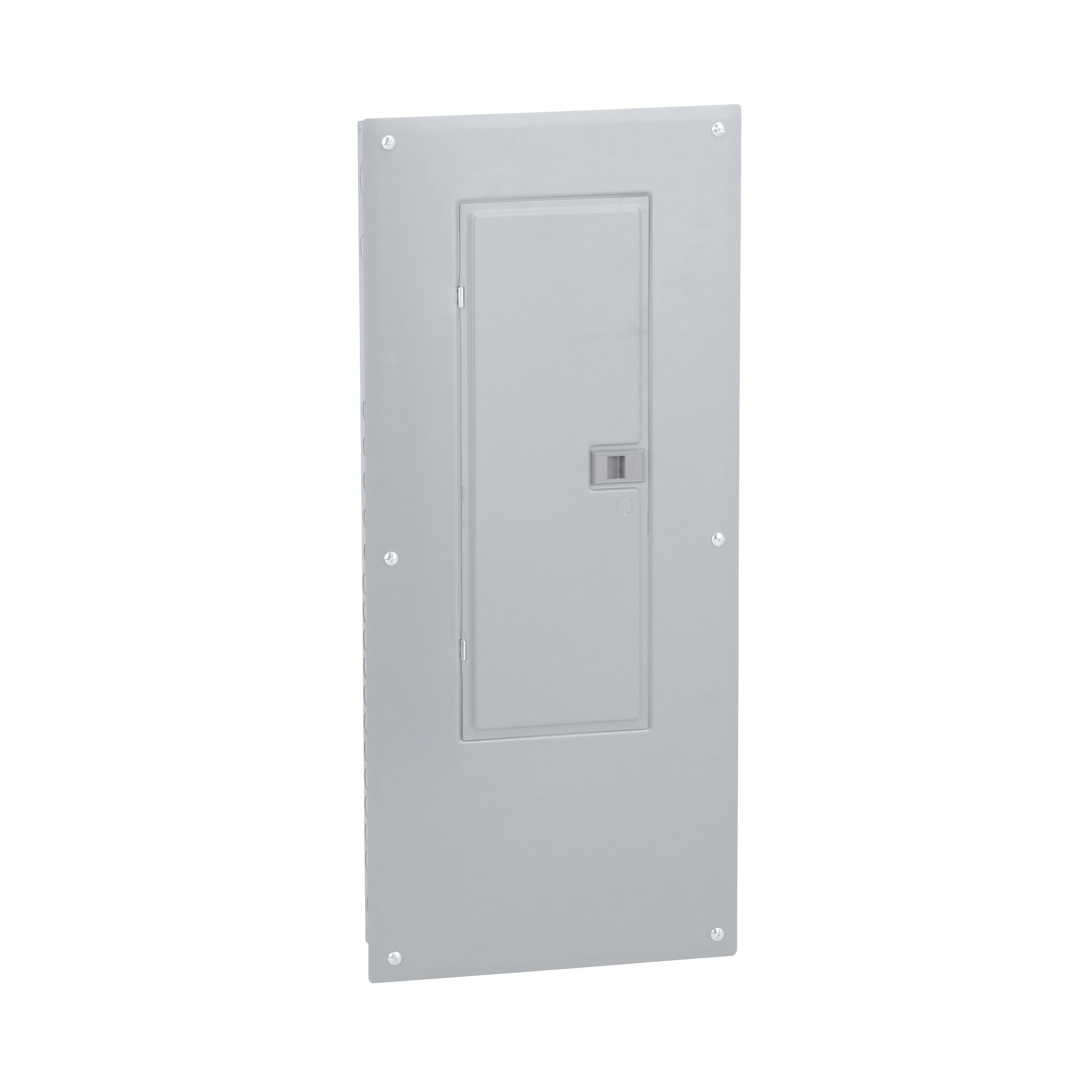 HOM3060M100PC - Load center, Homeline, 1 phase, 30 spaces, 60 circuits, 100A convertible main breaker, PoN, NEMA1, combo cover