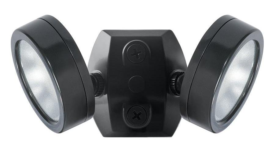 LES2X13 - LESLIE BULLET FLOOD 2X13W LED 120V 5000K 80 CRI BRONZE