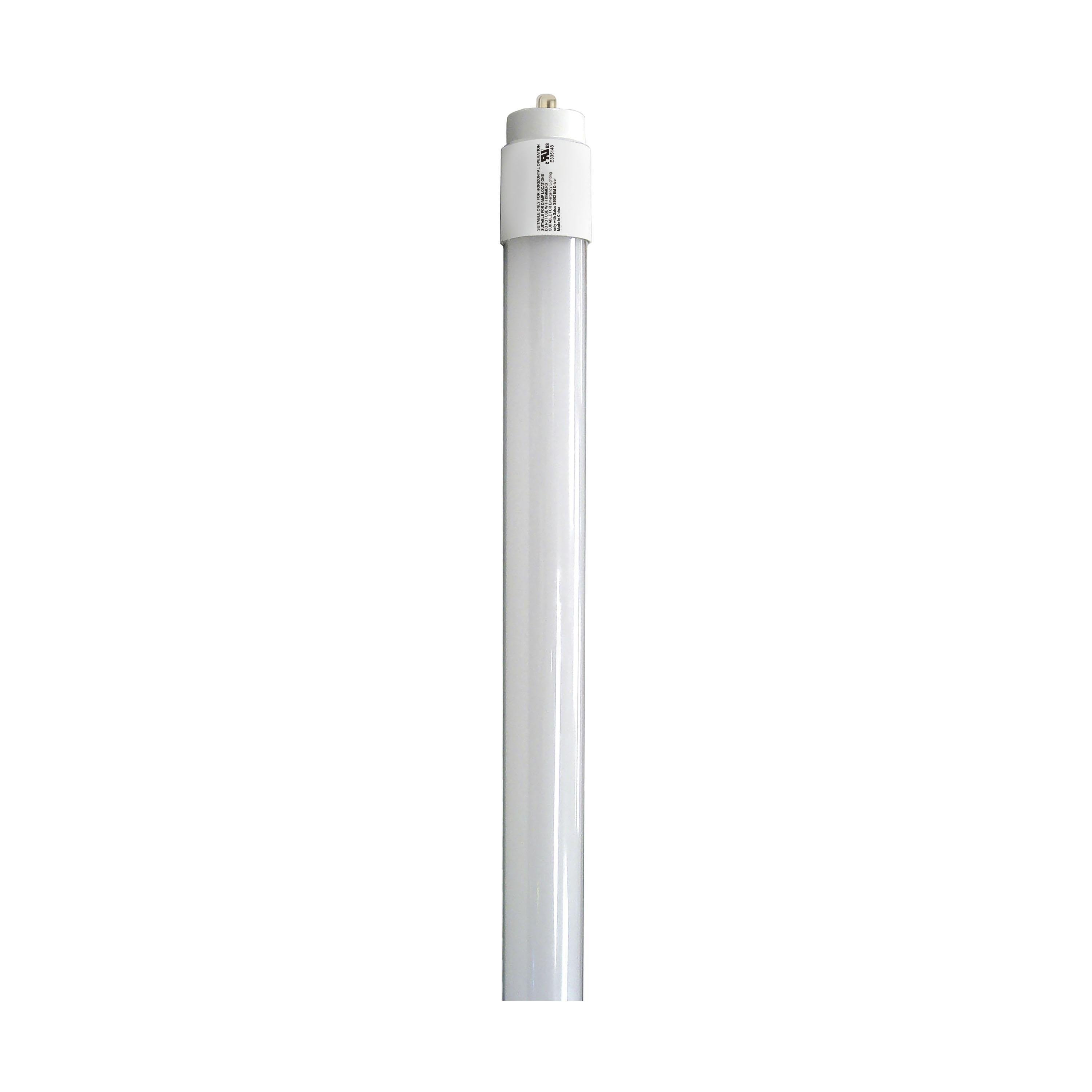 S29919 - 40 Watt - 8 Foot - T8 LED - Single pin base - 5000K - 50000 Average rated hours - 5500 Lumens - Type B - Ballast Bypass - Double Ended Wiring - DLC 5.1
