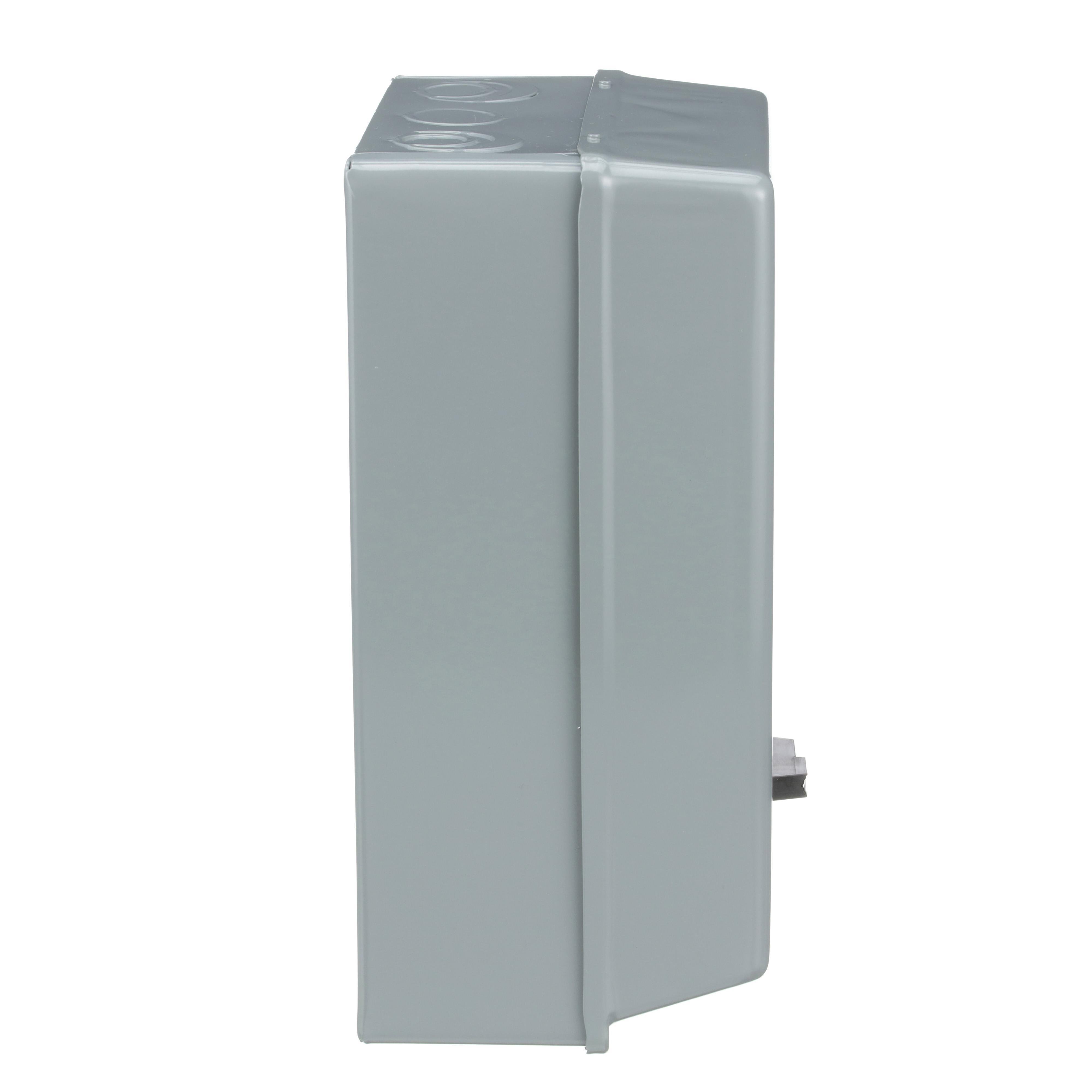 Picture of 8536SDG1V03H30 - NEMA motor starter, Type S, nonreversing, Size 2, 45A, 25HP at 460VAC, up to 100kA SCCR, 3 phase, 3 pole, Motor Logic, 240VAC coil, NEMA 1 [TAA]