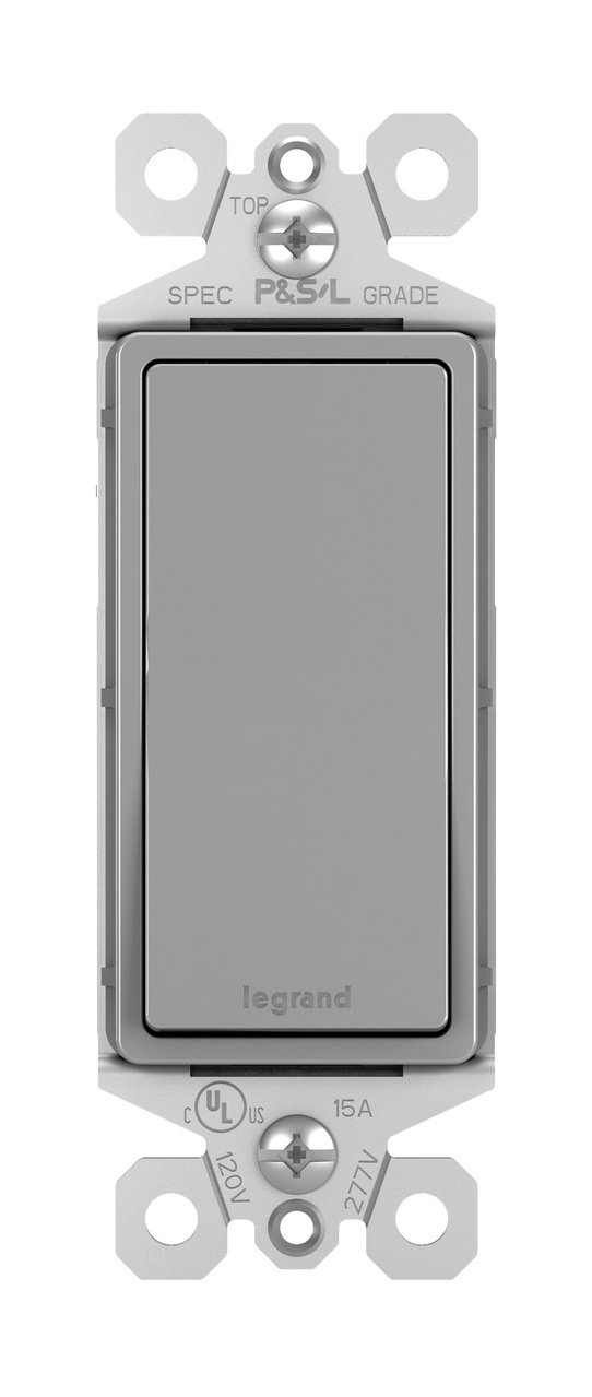 Picture of TM870-GRY - radiant® 15A Single-Pole Switch, Gray