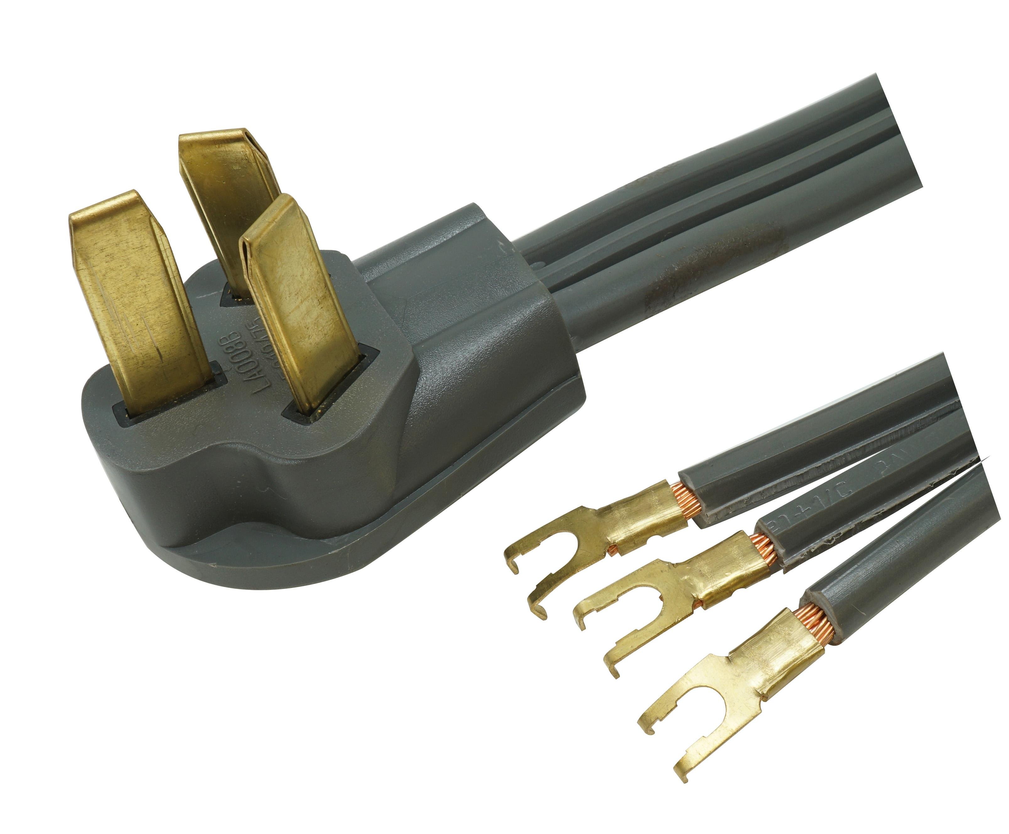 Picture of 9016SW8809 - Coleman Cable 90168809 50-Amp 3-Wire Range Power Cord 6-Foot, 6', Yellow