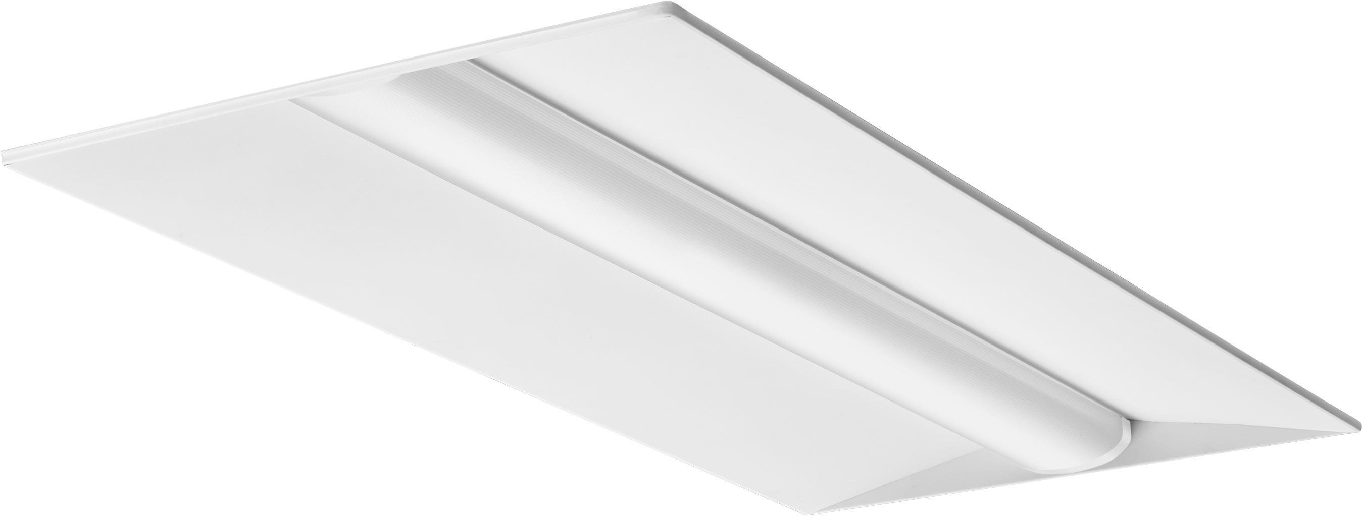 Picture of 2BLT4 40L ADP LP835 - Basket LED lensed troffer 2x4, Nominal 4000 lumens, Acrylic diffuser, linear prismatic lens, 80+ CRI, 3500K