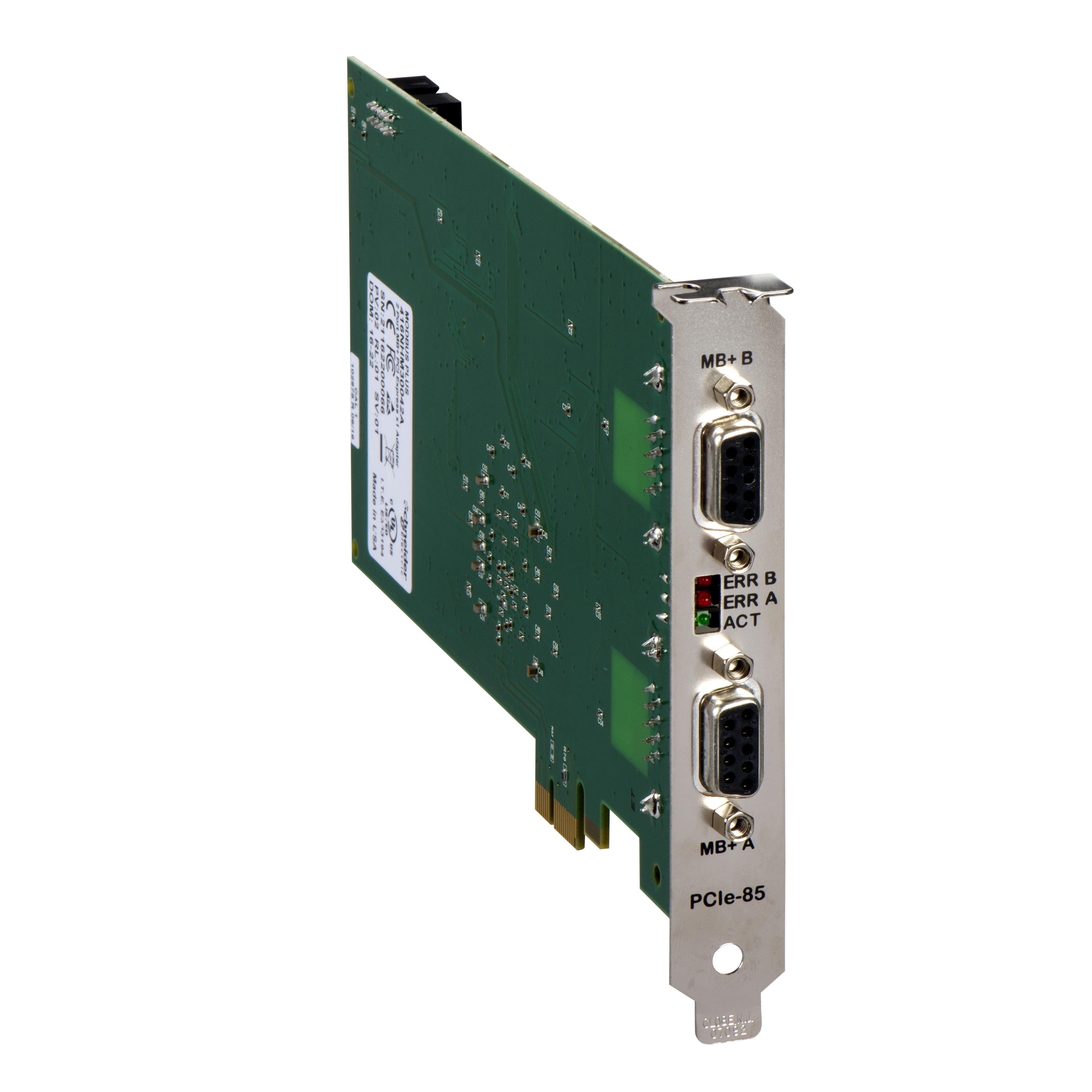 416NHM30042A - Modbus Plus - type III - dual port PCIe card