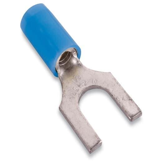 RB14-10F - T&B RB14-10F Ins Nyl Fork Term 18-14 #10 Blue