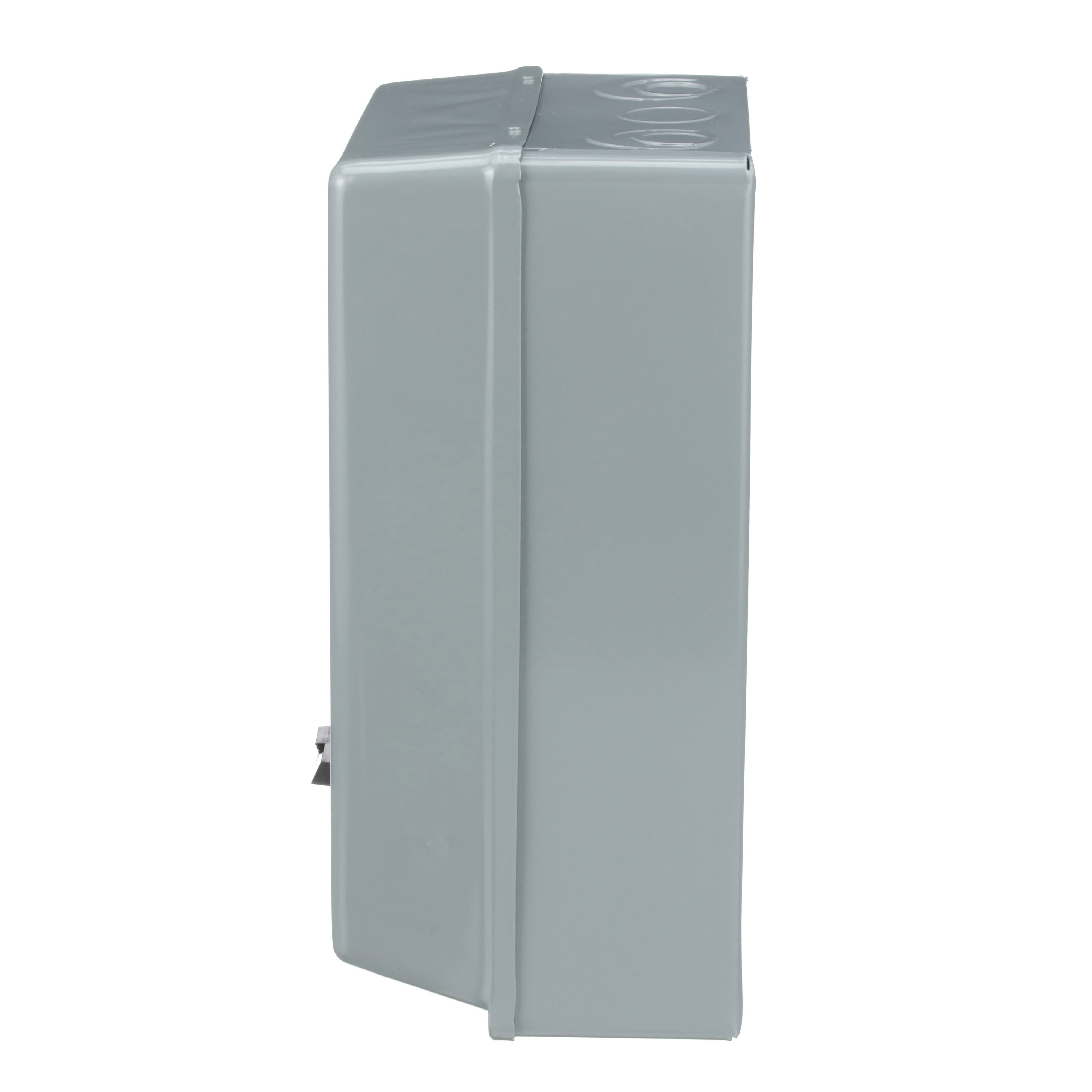 Picture of 8536SDG1V03 - NEMA motor starter, Type S, nonreversing, Size 2, 45A, 25HP at 460VAC, 5kA SCCR, 3 phase, 3 pole, melting alloy, 240VAC coil, NEMA 1