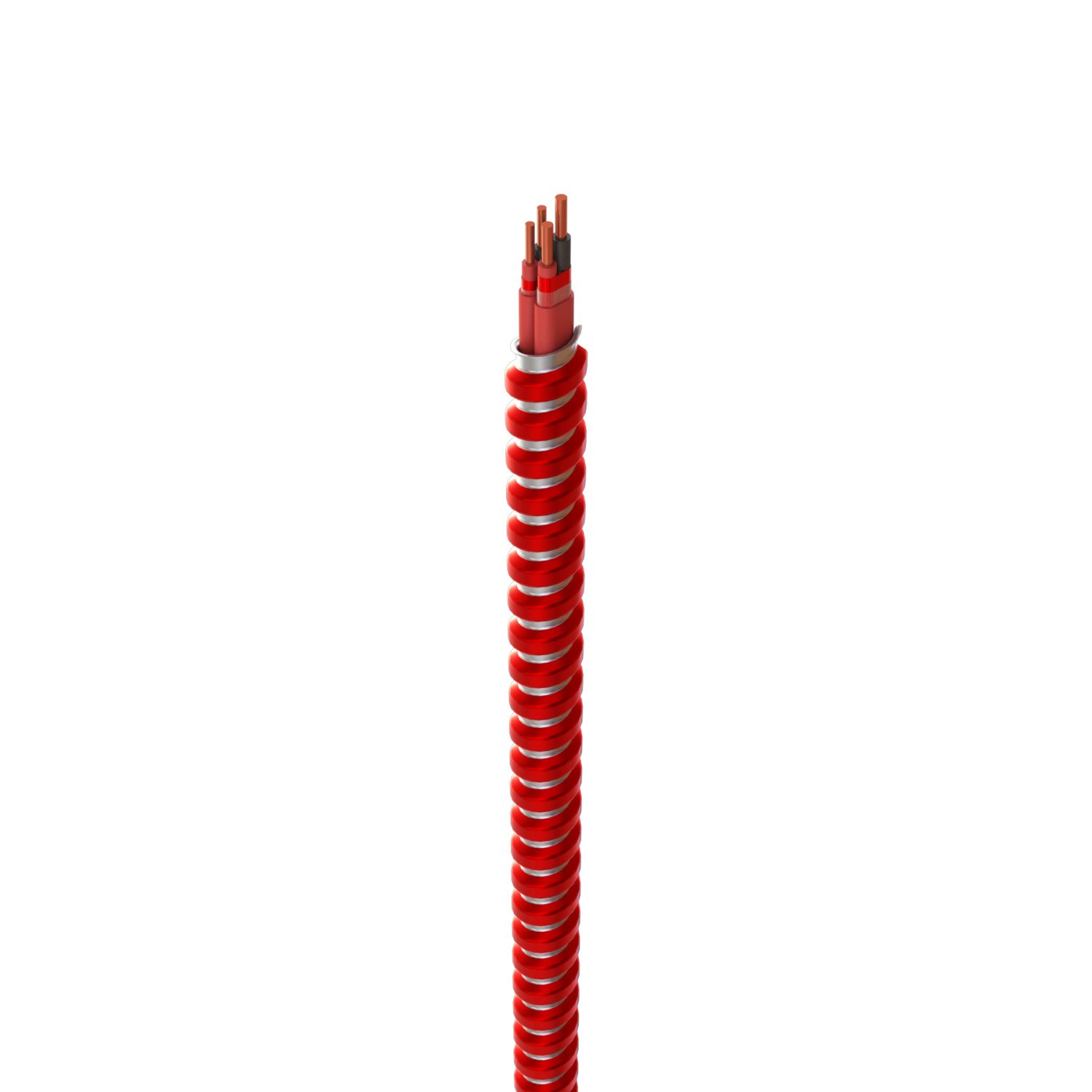 PL10R60-06 - BK RD Power Limited Fire Alarm Circuit Cable 