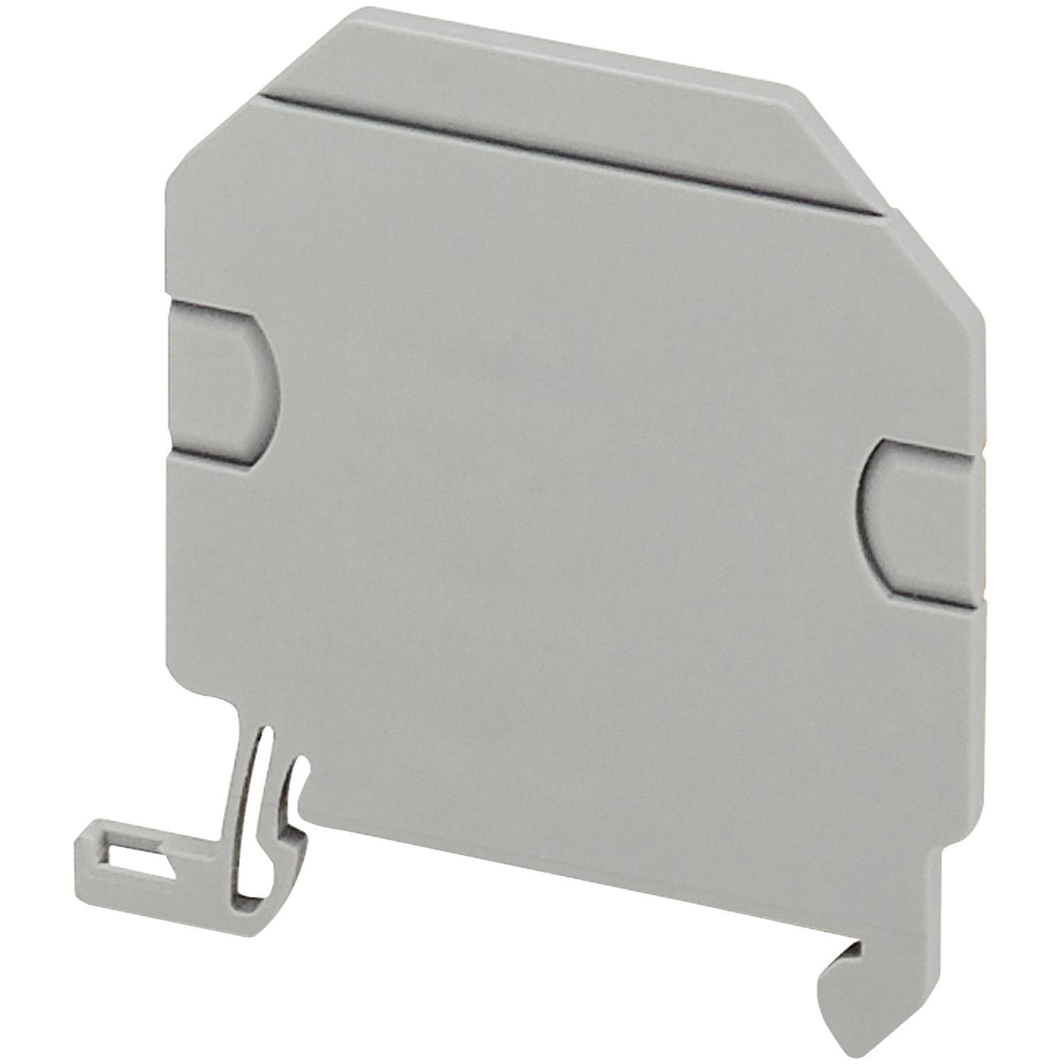 NSYTRAP22 - partition plate, Linergy TR terminals blocks, 2point, 2mm width, for screw terminals grey
