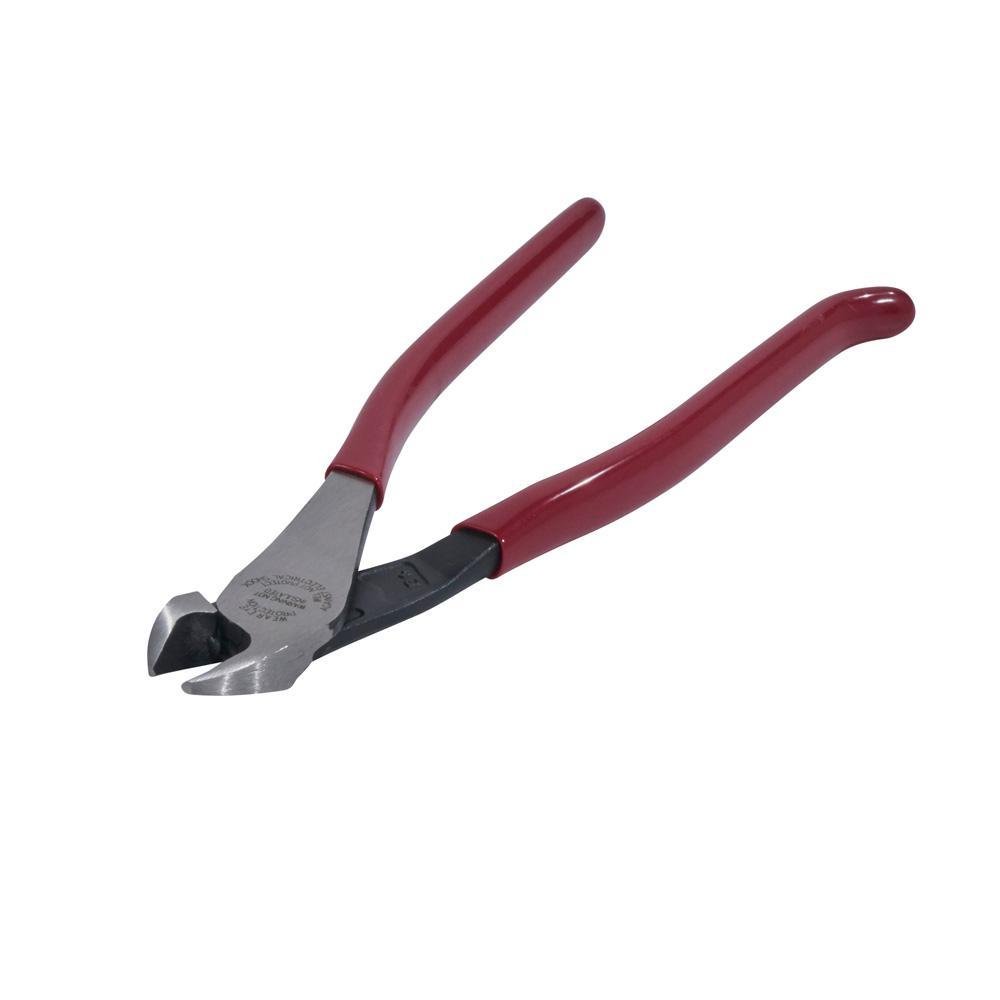 D248-9ST - Ironworker's Diagonal Cutting Pliers, High-Leverage, 9-Inch